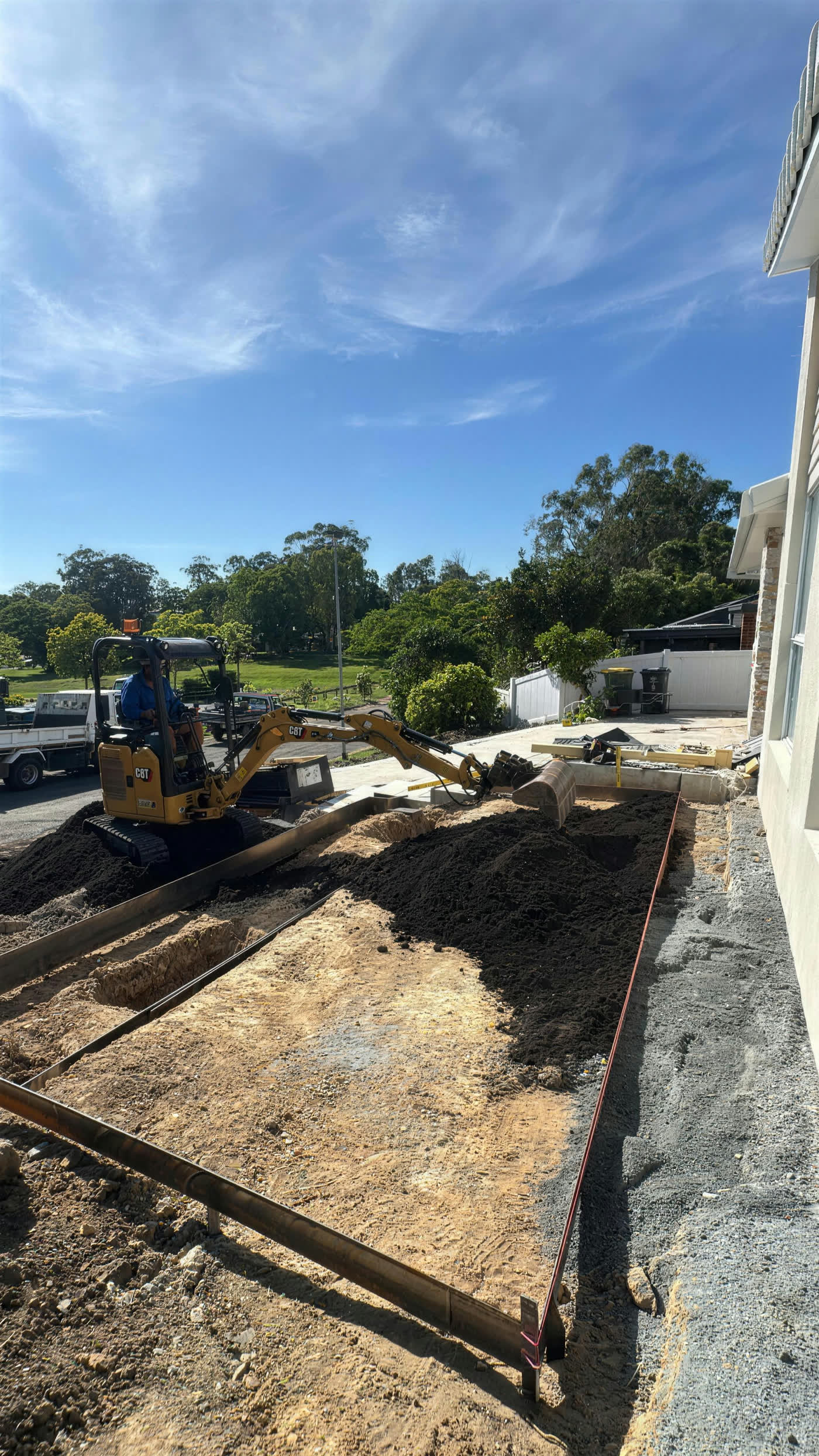 Site cut underway at Robina